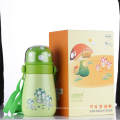 Double Wall Vacuum Stainless Steel Outdoor Flask Svf-400j Children Green